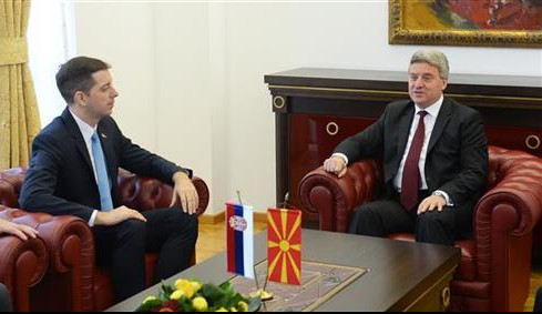 (FOTO) ĐURIĆ SA IVANOVIM:  Srbi i Makedonci moraju biti okrenuti jedni drugima!